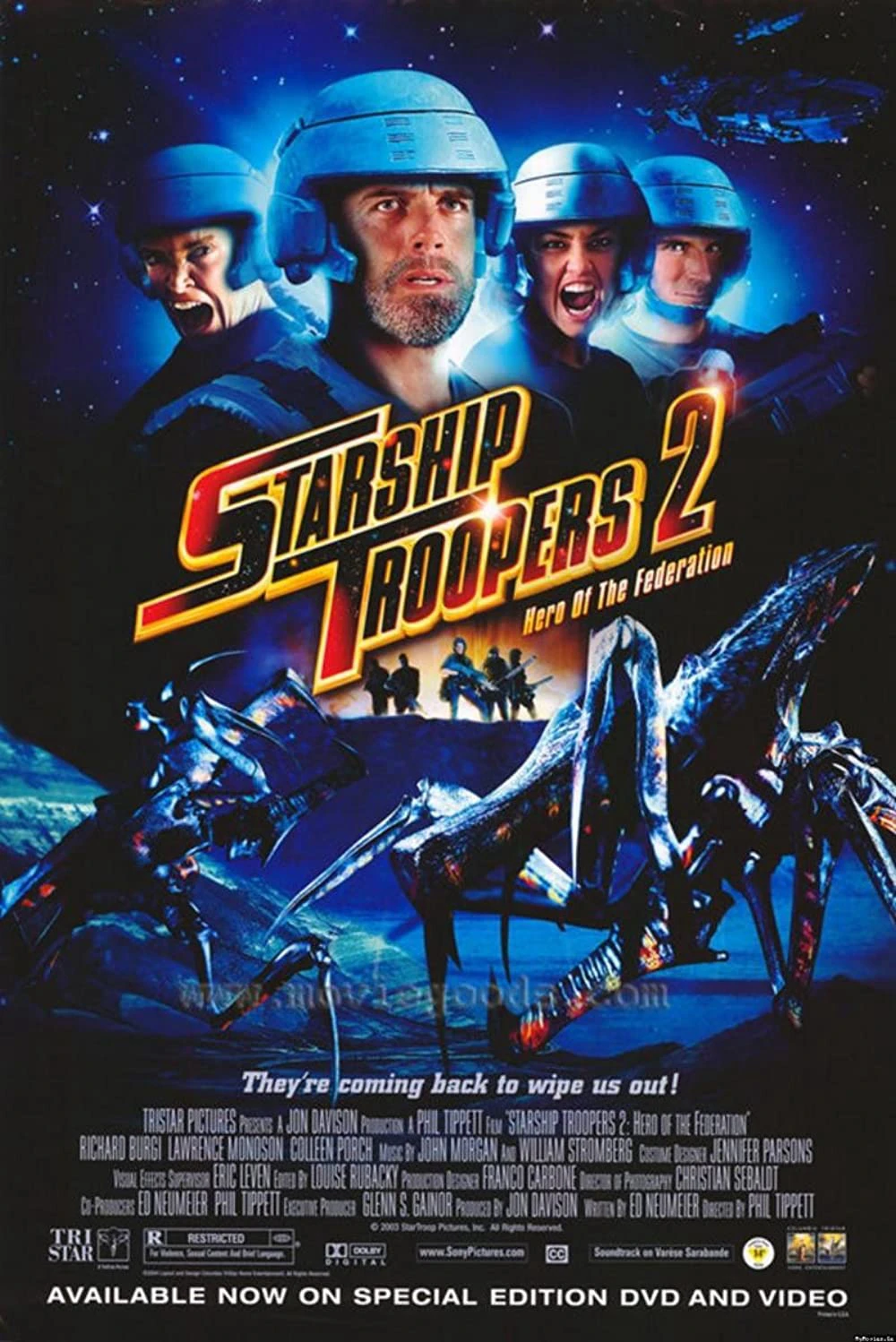 Chiến binh tàu không gian 2: Anh hùng Liên bang | Starship Troopers 2: Hero of the Federation (2004) Chiến binh tàu không gian 2: Anh hùng Liên bang | Starship Troopers 2: Hero of the Federation (2004)