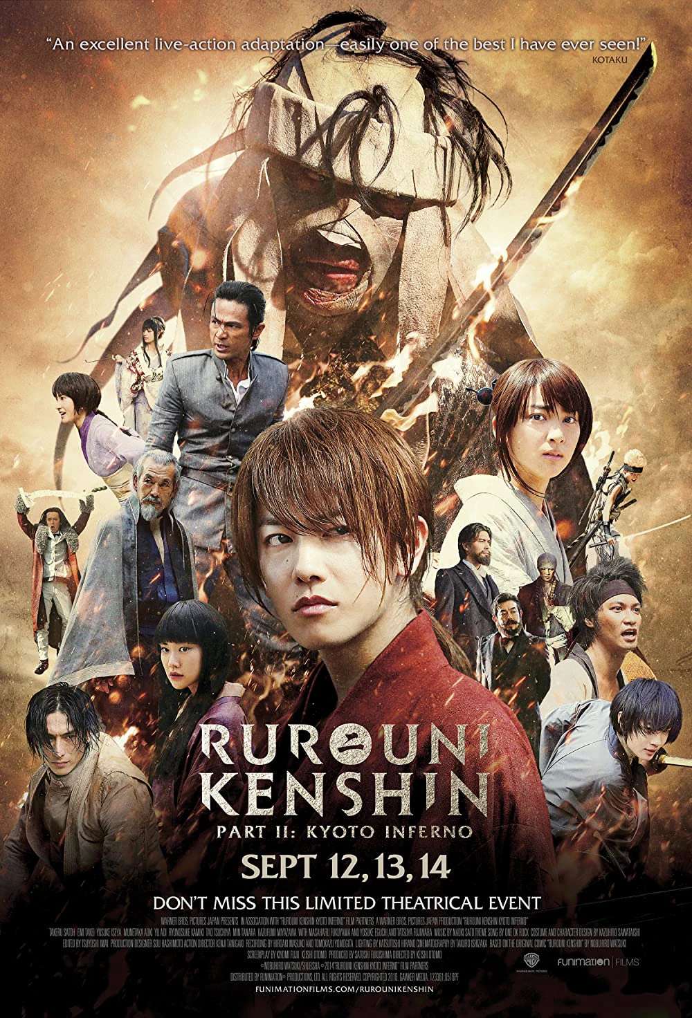 Lãng khách Kenshin: Đại hỏa Kyoto | Rurouni Kenshin: Kyoto Inferno (2014) Lãng khách Kenshin: Đại hỏa Kyoto | Rurouni Kenshin: Kyoto Inferno (2014)